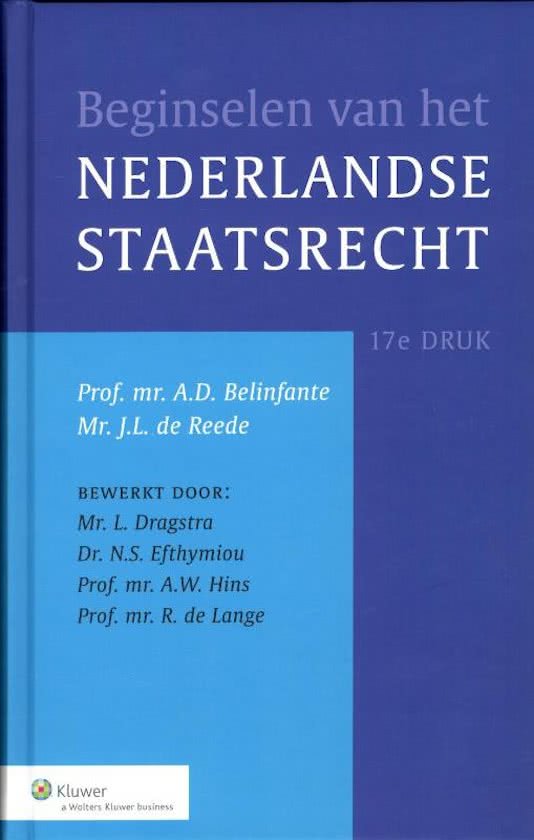 Samenvatting staatsrecht