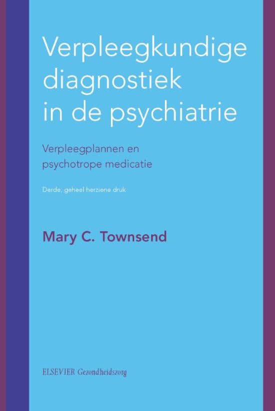 Verpleegkundige diagnostiek in de psychiatrie 2.2 / 2.4