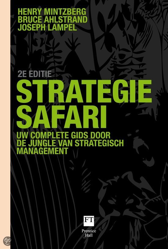 Strategie Safari Mintzberg, genoeg info voor jouw tentamen!