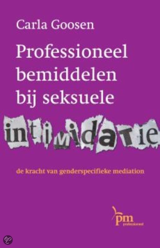 Professioneel bemiddelen bij sexuele intimidatie