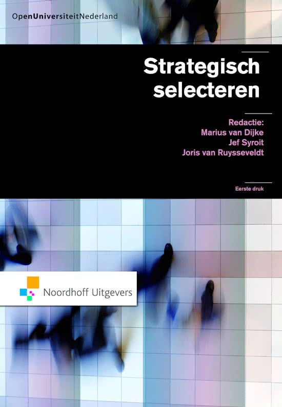 Strategisch selecteren