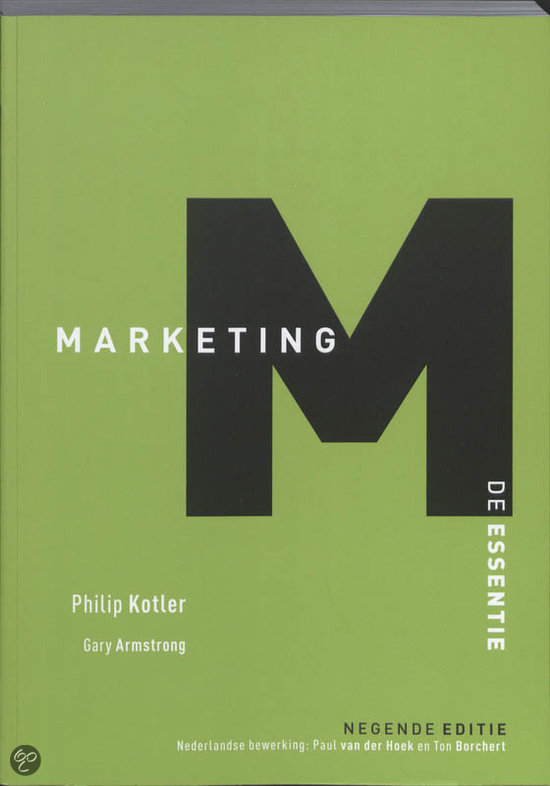 KMO2 - Samenvatting Marketing Management & Marketing Communicatie