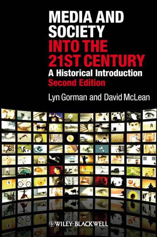 Samenvatting Geschiedenis van het Medialandschap (2018)