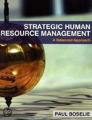 Paul Boselie - Strategic Human Resource Manegement