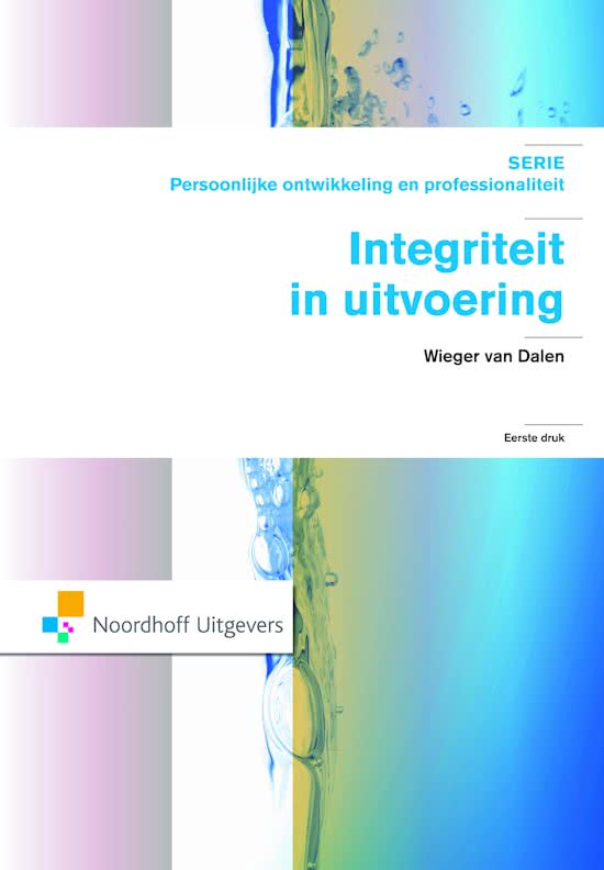 Integriteit in Uitvoering door Wieger van Dalen