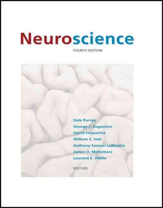 Summary Neuroscience, ISBN: 9780878936977 Neurosciences (AB_1200) - Chapter 5: Synaptic transmission