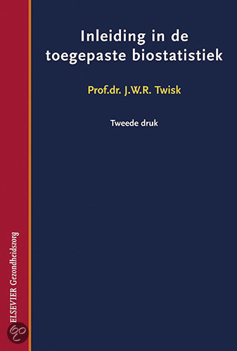 Inleiding in de toegepaste biostatistiek - Statistiek voor gezondheidswetenschappen theorie (D013201A)