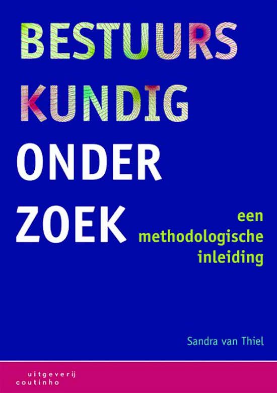 Samenvatting Bestuurskundig onderzoek -  Designing Social Research