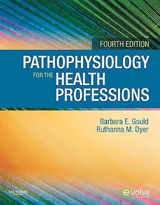 Question Bank in line with Pathophysiology for the Health Professions,Gould,4e