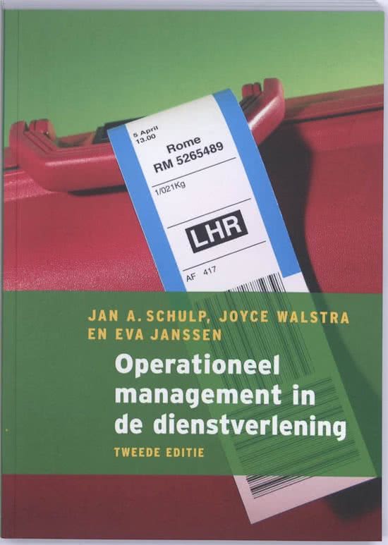 Samenvatting Operations Management Jaar 1