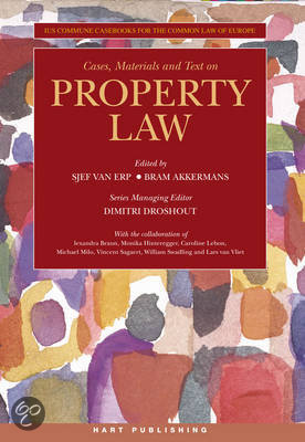 Cases, Materials and Text on Property Law