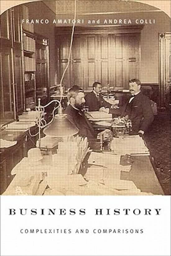 Handwritten Global Business History Small Summary 