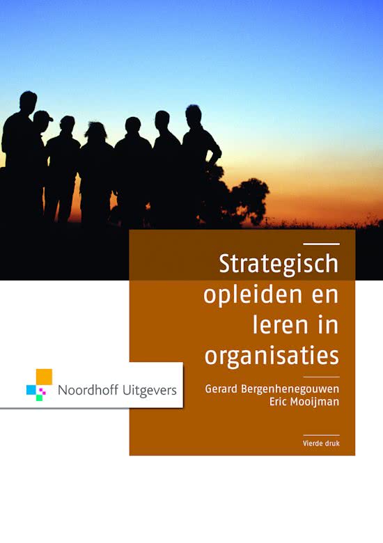 Oefenvragen HRD / strategisch opleiden en leren in organisaties