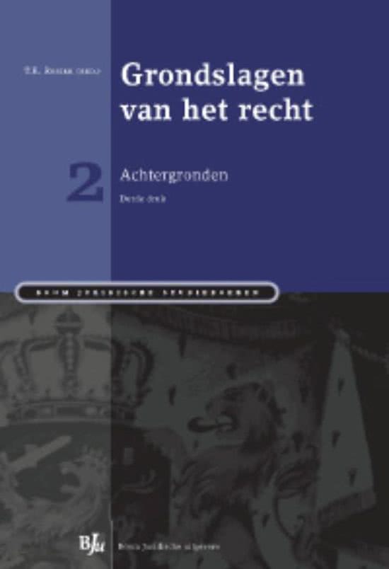 Grondslagen van het recht 2: Achtergronden