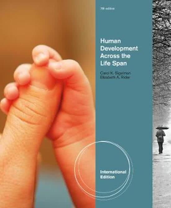 Sharpen Your Knowledge with the 2023-2024 [Life-Span Human Development,Sigelman,7e] Test Bank