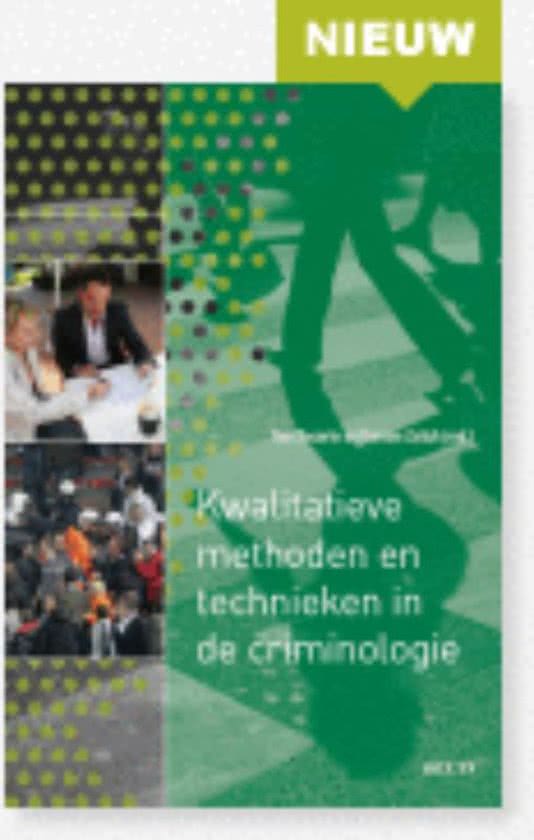 Samenvatting methodologie deel 2: kwalitatief luik (GESLAAGD)