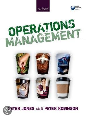 Mindmap Chapter 2 Operations Management
