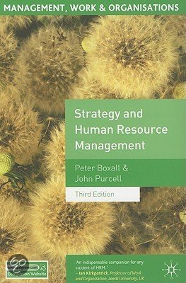 Strategy and Human Resource Management