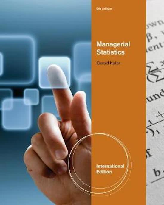 Summary Business Research Methods tests (samenvatting Managerial Statistics)