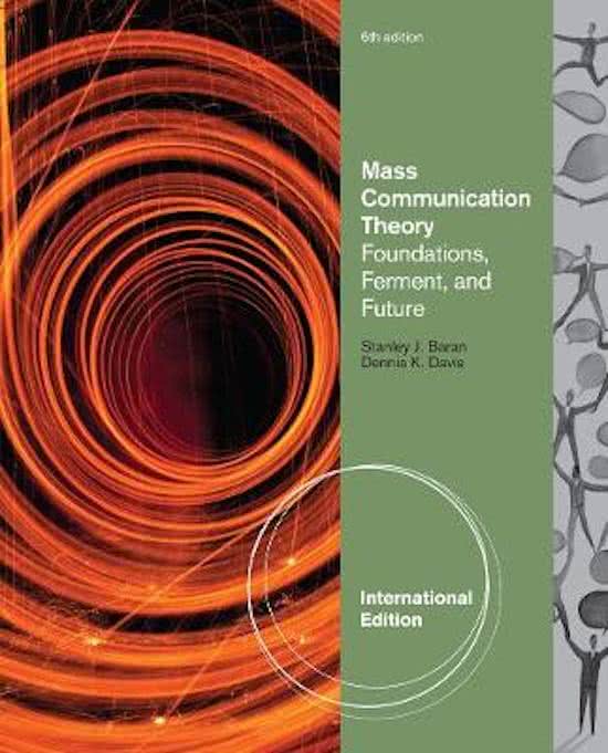 Mass Communication Theory