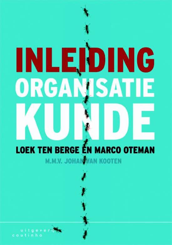 Inleiding organisatiekunde