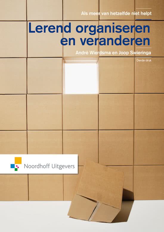 Voorbeeld moduleopdracht NCOI Organisatie en Verandering 2024, Bachelor Logistiek en Economie, Verandervraagstuk, Cijfer 7 ruimte voor verbetering