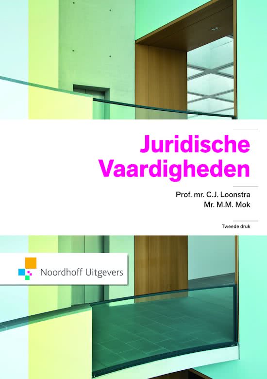 Juridische vaardigheden blok 1