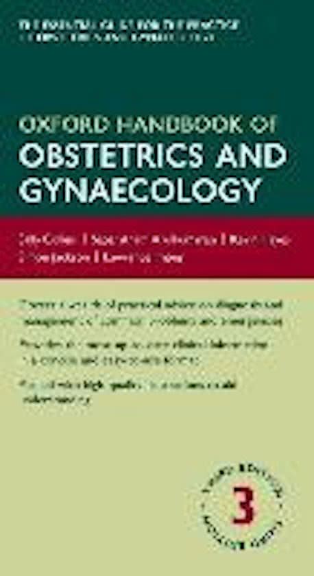 Oxford Handbook of Obstetrics and Gynaecology