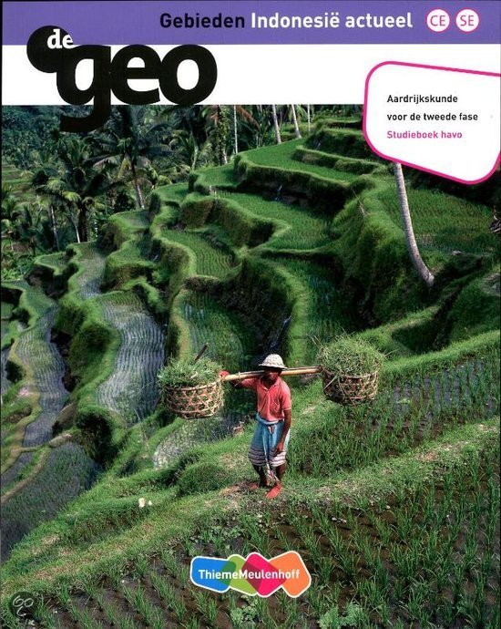 De Geo / Gebieden Indonesie actueel Havo tweede fase / deel Studieboek