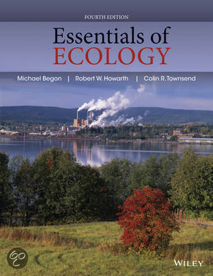 PEN-10503 Ecologie 1 samenvatting boek + colleges