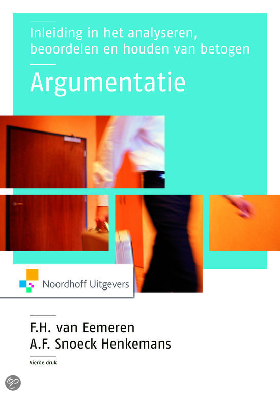H1 t/m H5 Argumentatie Van Eemeren