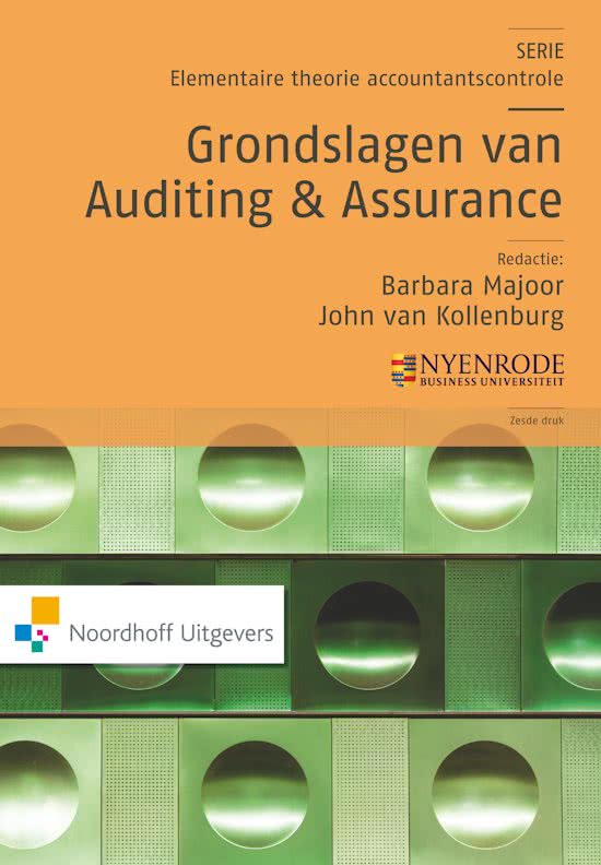 Grondslagen van Auditing and Assurance (VAK: IA periode 1)