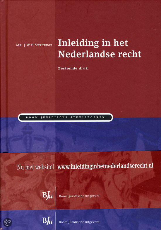samenvatting inleiding in het nederlands recht