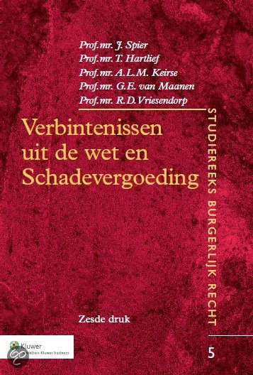 Samenvatting Verbintenissen uit de wet en Schadevergoeding -  Aansprakelijkheidsrecht (2100AANR23)