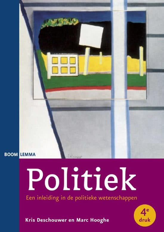 Samenvatting Politicologie 2019-2020