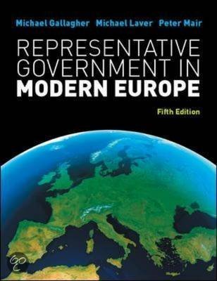 Representative Government in Modern Europe