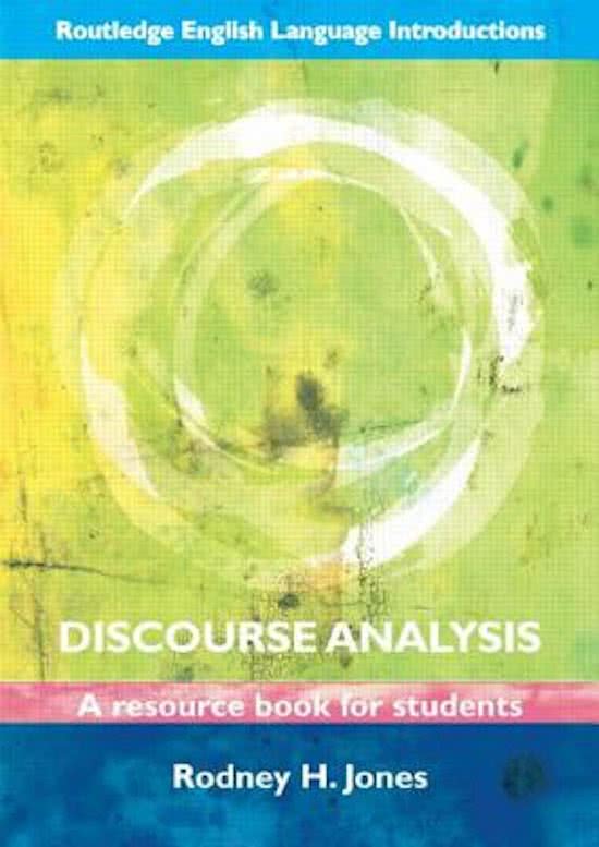 Discourse Analysis