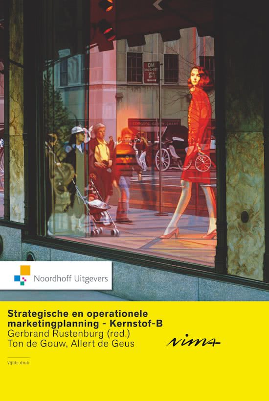 Strategische en operationele marketingplanning - Kernstof -B