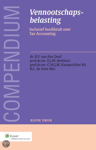 Samenvatting Compendium Vennootschapsbelasting 11e druk / ISBN 9789013097948 