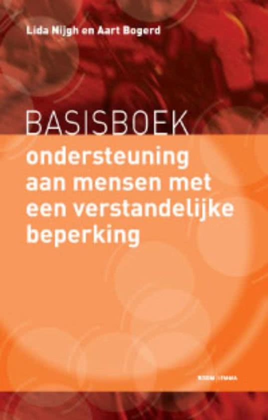 Basisboek ondersteuning aan mensen met een verstandelijke beperking 