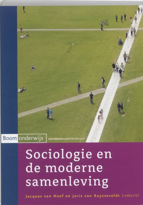 Samenvatting Sociologie en de moderne samenleving h 1 t/m 5