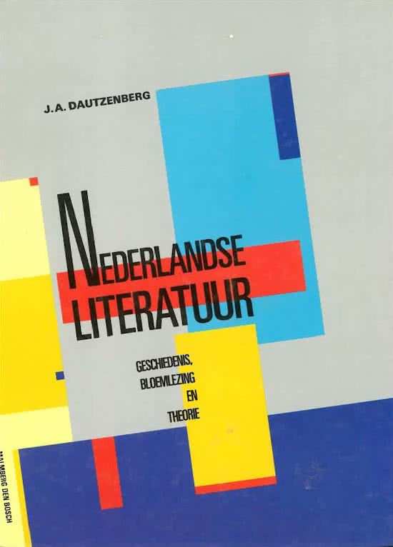 Nederlands Literatuur Dautzenberg (HAVO/VWO)