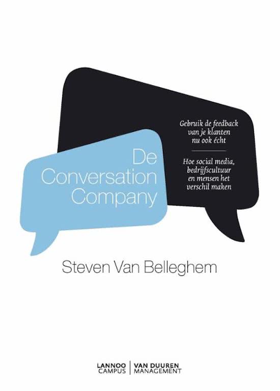 De Conversation Company - Steven Van Belleghem