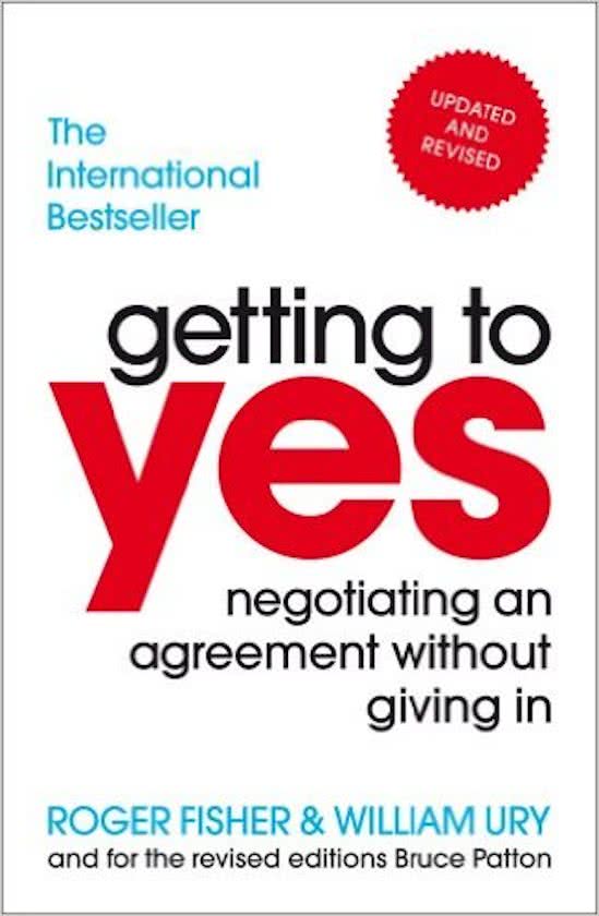 Lecture summary Managing negotiations: Getting to yes