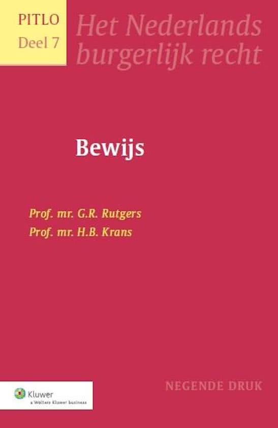 Pitlo 7 - Bewijs