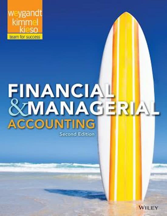 Solution Manual for Financial and managerial accounting 4th Edition Jerry J. Weygandt, Paul D. Kimmel, Donald E. Kieso