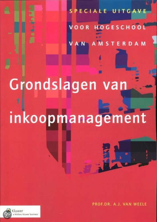 Grondslagen inkoopmanagement