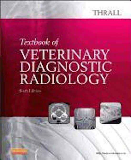 Textbook of Veterinary Diagnostic Radiology