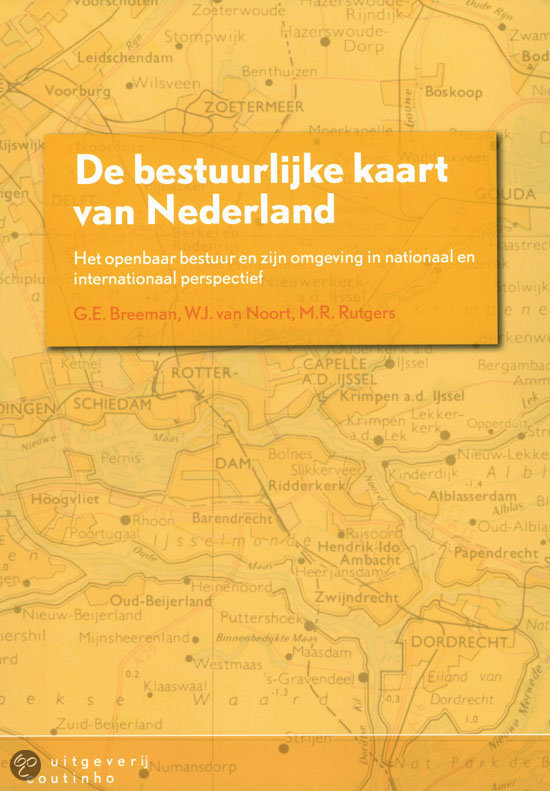 De bestuurlijke kaart van Nederland