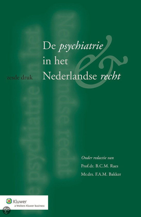 Psychiatrie voor juristen - Samenvatting